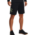 Black - Front - Under Armour Mens Tech Graphic Shorts