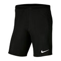 Black - Front - Nike Childrens-Kids Park III Knitted Shorts