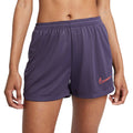 Violet - Front - Nike Womens-Ladies Dri FIT Academy Shorts