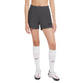 Dark Grey - Side - Nike Womens-Ladies Dri FIT Academy Shorts