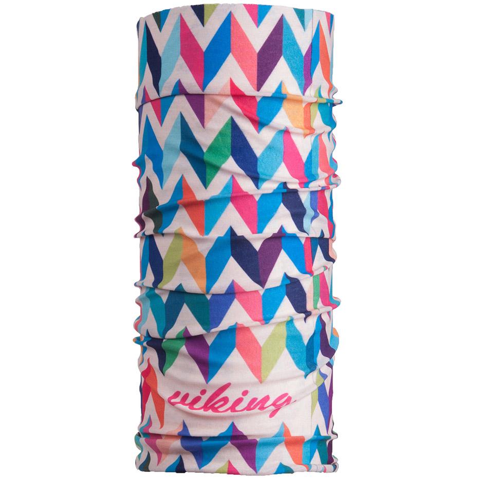 Multicoloured - Front - Viking Zig Zag Regular Snood