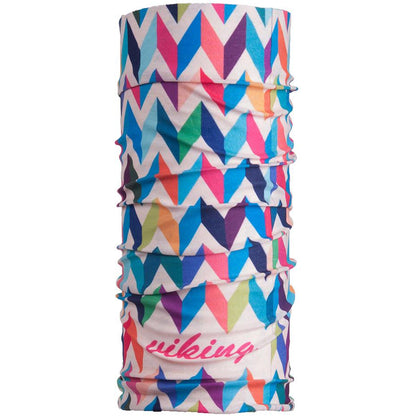 Multicoloured - Front - Viking Zig Zag Regular Snood