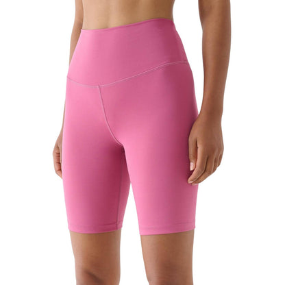 Pink - Side - 4F Womens-Ladies 4FWAW24TFSTF012 Short Leggings