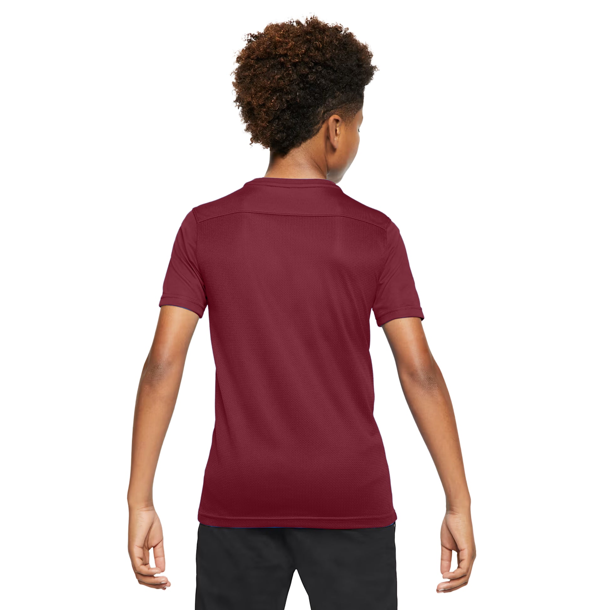 Midnight Navy - Back - Nike Childrens-Kids Park VII Dri-FIT T-Shirt