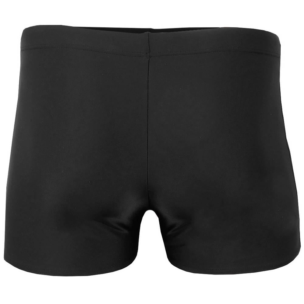 Black - Back - Crowell Mens Sykes Swimming Trunks