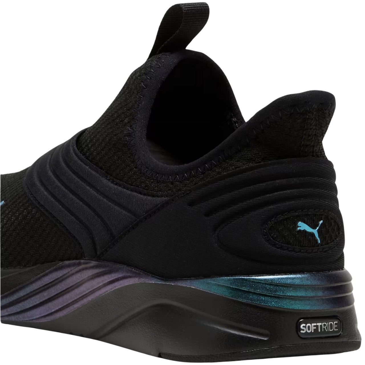 Black - Close up - Puma Womens-Ladies Softride Sophia 2 Slip-on Trainers