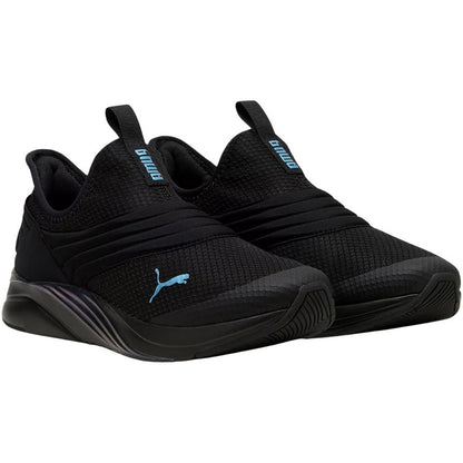 Black - Front - Puma Womens-Ladies Softride Sophia 2 Slip-on Trainers