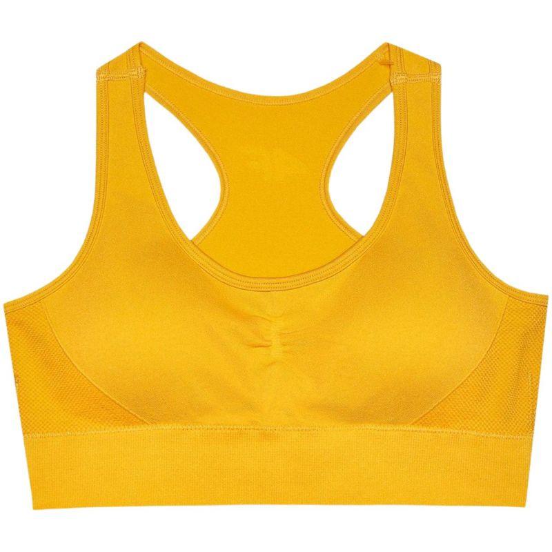 Yellow - Front - 4F Womens-Ladies 4FWSS24USBAF116 Sports Bra