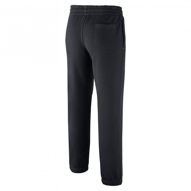 Black - Back - Nike Childrens-Kids Sportswear N45 Brushed Fleece Jogging Bottoms