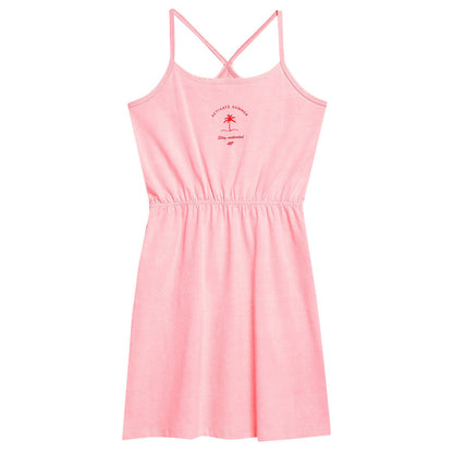 Pink - Front - 4F Girls 4FJSS23TDREF026 Dress
