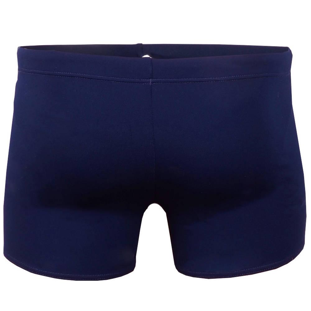 Navy Blue - Back - Crowell Mens Luca Swim Shorts