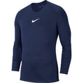 Navy Blue - Front - Nike Unisex Adult Park Dri-FIT Base Layer Top