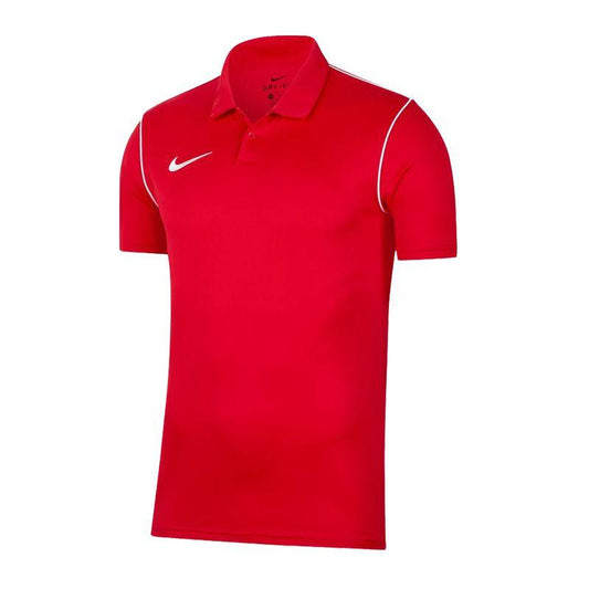 Red - Front - Nike Mens Park 20 Dri-FIT Polo Shirt