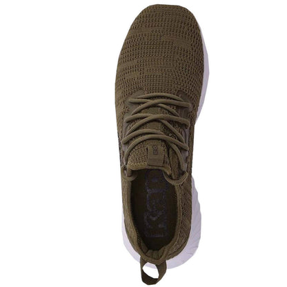 Green-White - Pack Shot - Kappa Mens Capilot GC Trainers