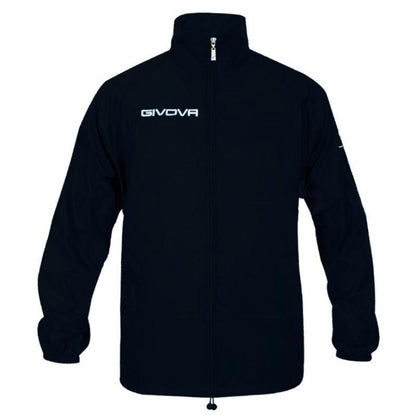 Black - Front - Givova Mens Basico Waterproof Jacket