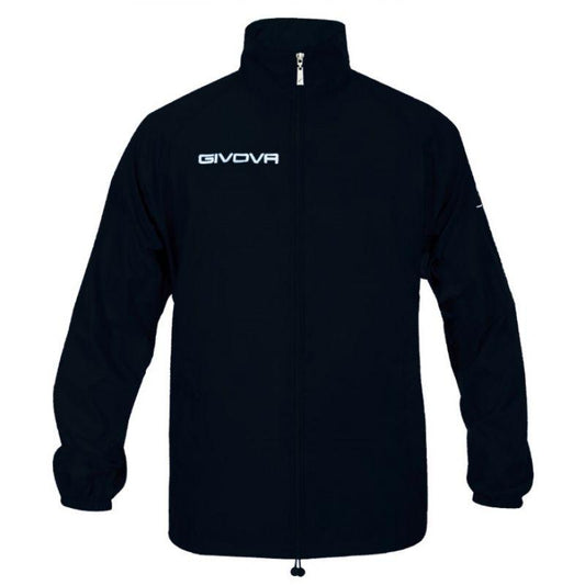 Black - Front - Givova Mens Basico Waterproof Jacket