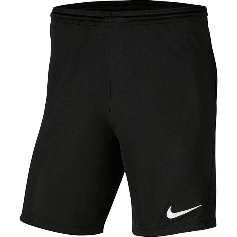 Black - Front - Nike Mens Dry Park III Shorts
