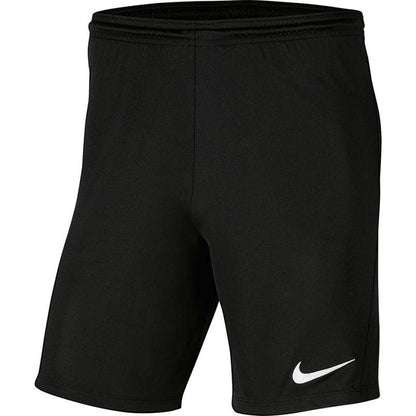 Black - Front - Nike Mens Dry Park III Shorts