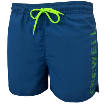 Dark Blue - Front - Crowell Mens Diver Swim Shorts
