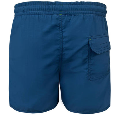 Dark Blue - Back - Crowell Mens Diver Swim Shorts