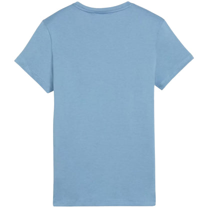 Blue - Back - Puma Womens-Ladies ESS Logo T-Shirt