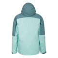 Teal - Back - Mountain Warehouse Childrens-Kids Ravine 3 in 1 Waterproof Jacket