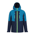 Blue - Front - Mountain Warehouse Childrens-Kids Ravine 3 in 1 Waterproof Jacket