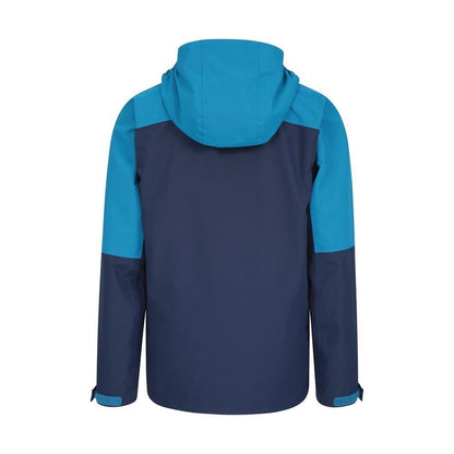 Blue - Back - Mountain Warehouse Childrens-Kids Ravine 3 in 1 Waterproof Jacket