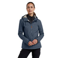 Charcoal - Side - Mountain Warehouse Womens-Ladies Iona Soft Shell Jacket