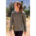 Khaki Green - Front - Mountain Warehouse Womens-Ladies Iona Soft Shell Jacket
