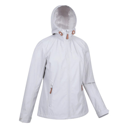 Beige - Side - Mountain Warehouse Womens-Ladies Iona Soft Shell Jacket