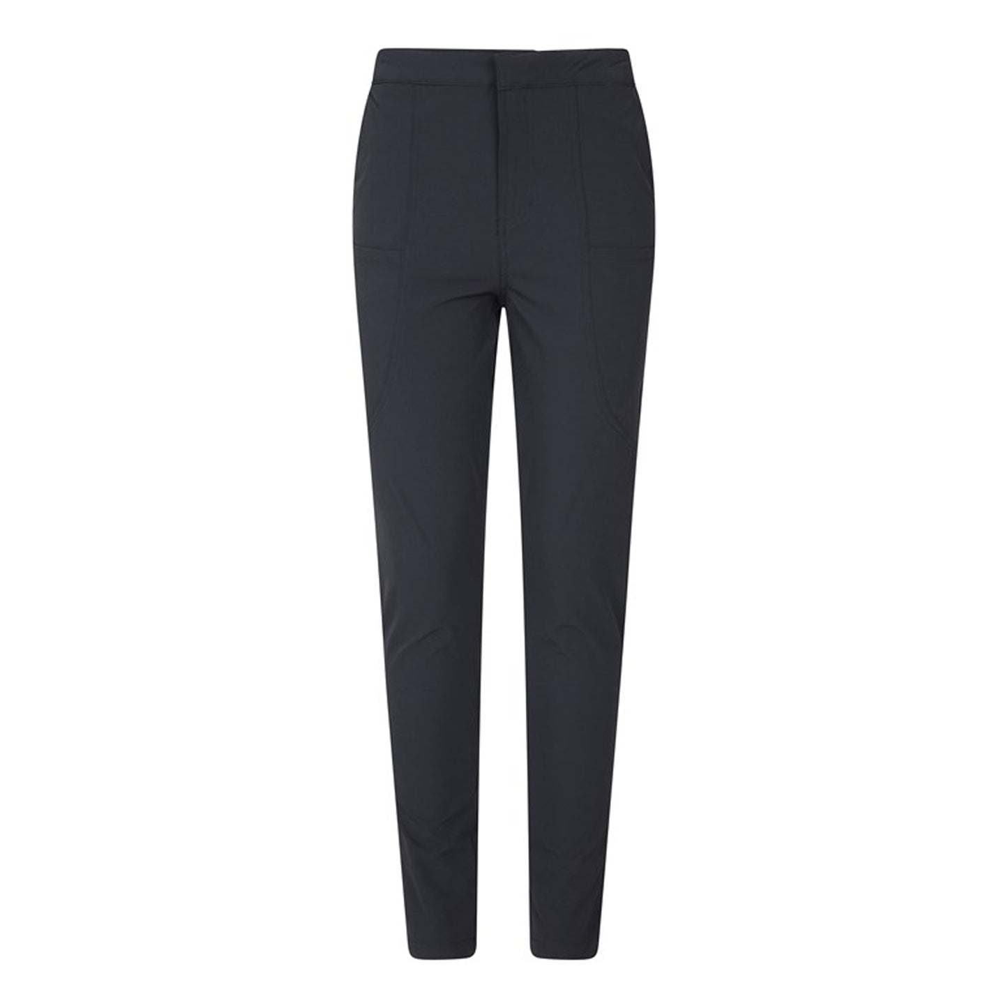 Black - Front - Mountain Warehouse Womens-Ladies Kesugi Stretch Slim Trousers