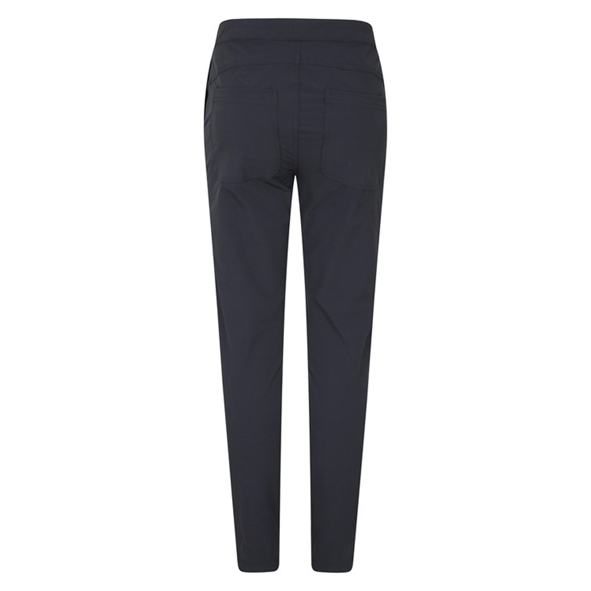 Black - Side - Mountain Warehouse Womens-Ladies Kesugi Stretch Slim Trousers