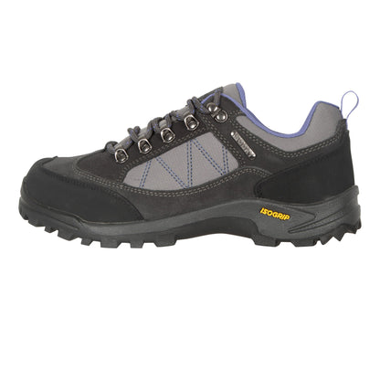 Grey - Lifestyle - Mountain Warehouse Womens-Ladies Extreme Storm Suede Waterproof Walking Shoes
