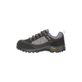 Grey - Pack Shot - Mountain Warehouse Womens-Ladies Extreme Storm Suede Waterproof Walking Shoes