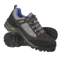 Grey - Close up - Mountain Warehouse Womens-Ladies Extreme Storm Suede Waterproof Walking Shoes