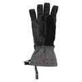 Grey - Back - Mountain Warehouse Mens Lodge Ski Gloves