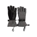 Grey - Side - Mountain Warehouse Mens Lodge Ski Gloves