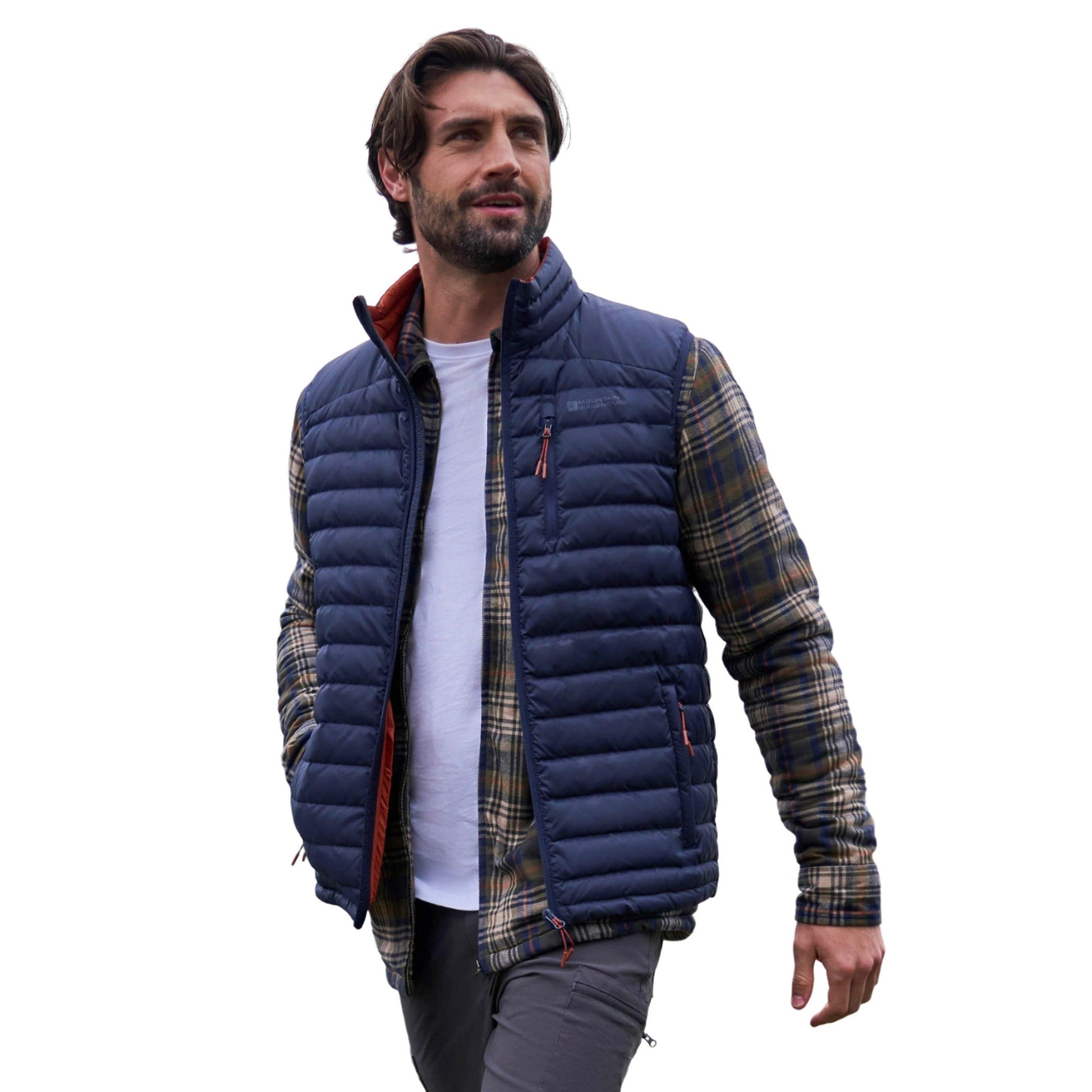 Navy - Lifestyle - Mountain Warehouse Mens Henry II Extreme Padded Gilet