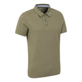 Green - Side - Mountain Warehouse Mens Hasst II Organic Polo Shirt