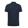Navy - Back - Mountain Warehouse Mens Hasst II Organic Polo Shirt