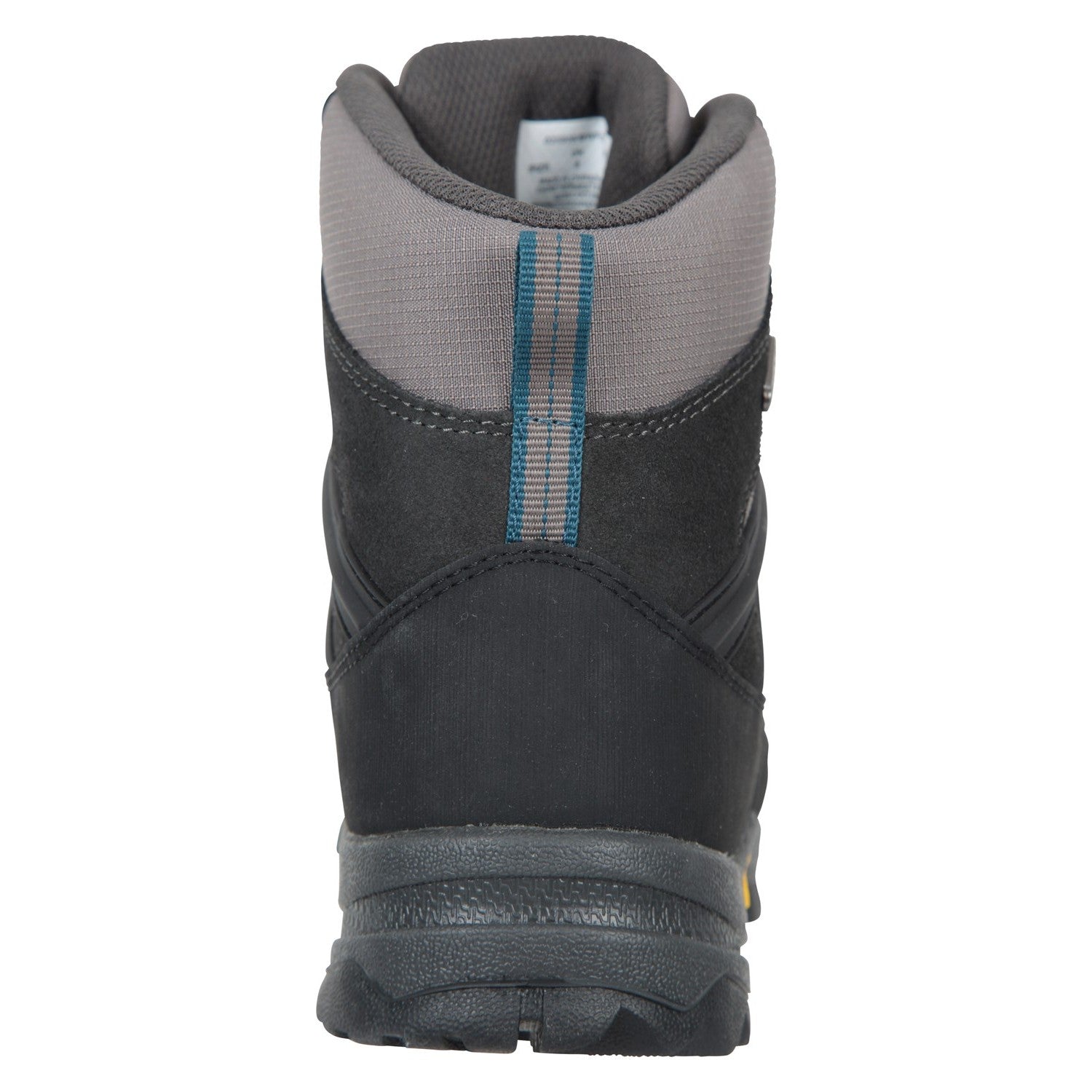 Grey - Back - Mountain Warehouse Mens Extreme Storm Suede Waterproof Walking Boots