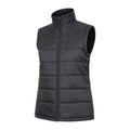 Black - Side - Mountain Warehouse Womens-Ladies Essentials Padded Gilet