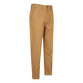 Tan - Back - Mountain Warehouse Mens Woods Organic Cotton Chinos