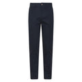 Dark Blue - Front - Mountain Warehouse Mens Woods Organic Cotton Chinos