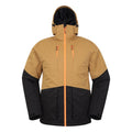 Tan - Front - Mountain Warehouse Mens Interstellar II Ski Jacket