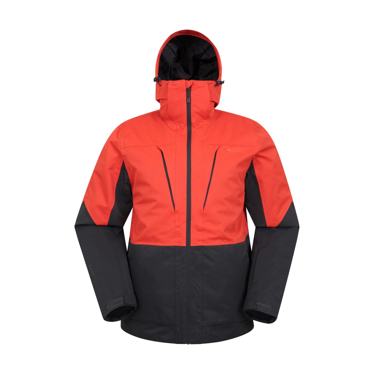 Orange - Front - Mountain Warehouse Mens Interstellar II Ski Jacket