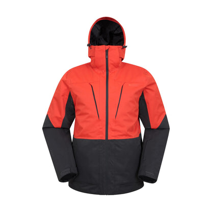 Orange - Front - Mountain Warehouse Mens Interstellar II Ski Jacket