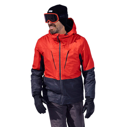 Orange - Pack Shot - Mountain Warehouse Mens Interstellar II Ski Jacket