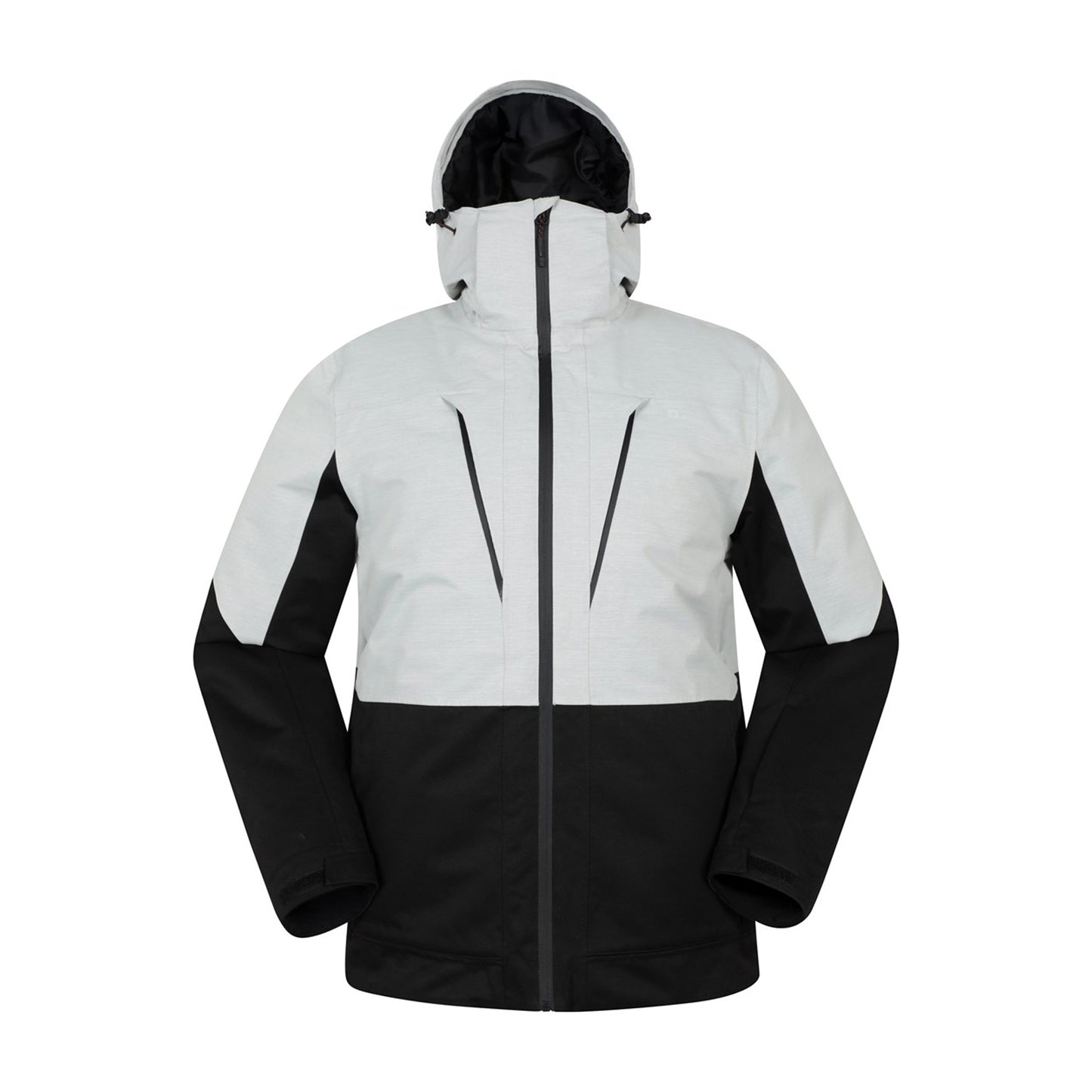 White - Front - Mountain Warehouse Mens Interstellar II Ski Jacket